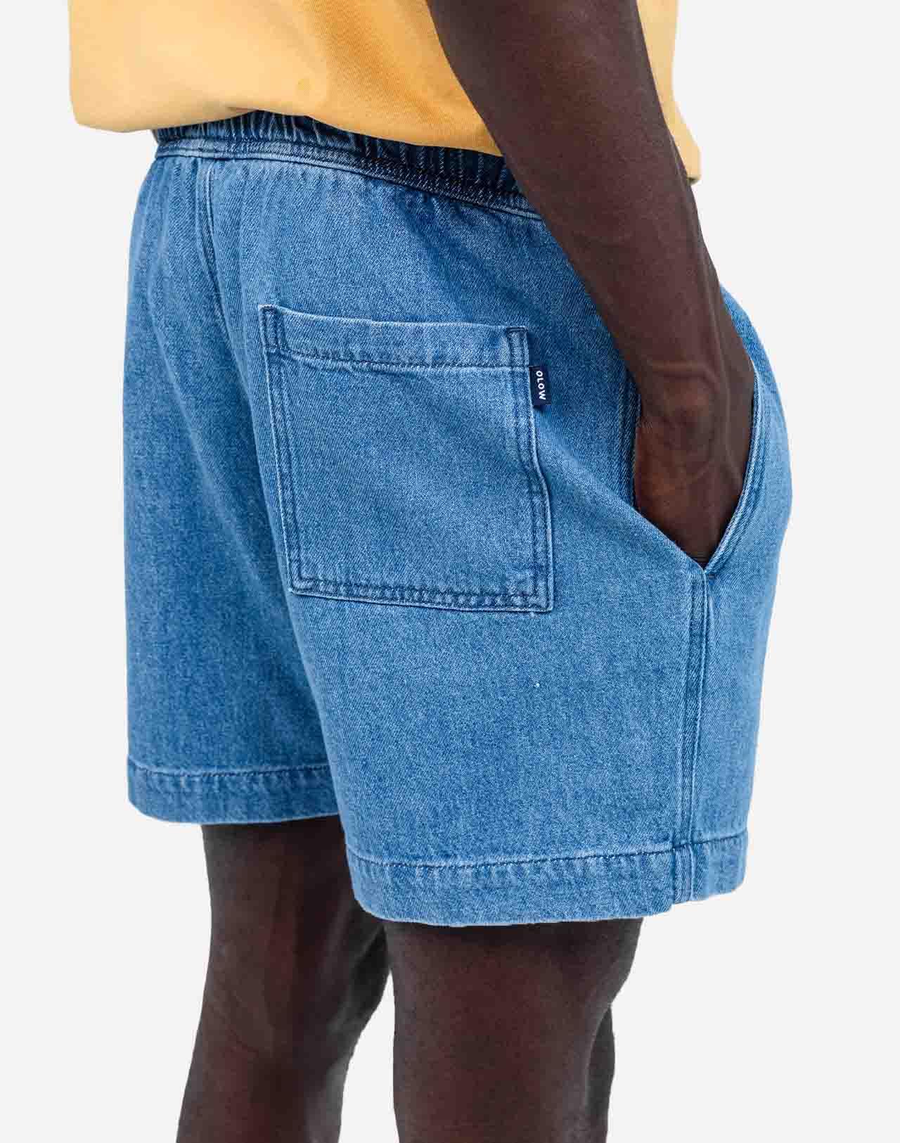 Olow Shorts Bodhi Denim Clair Shorts Herren blau